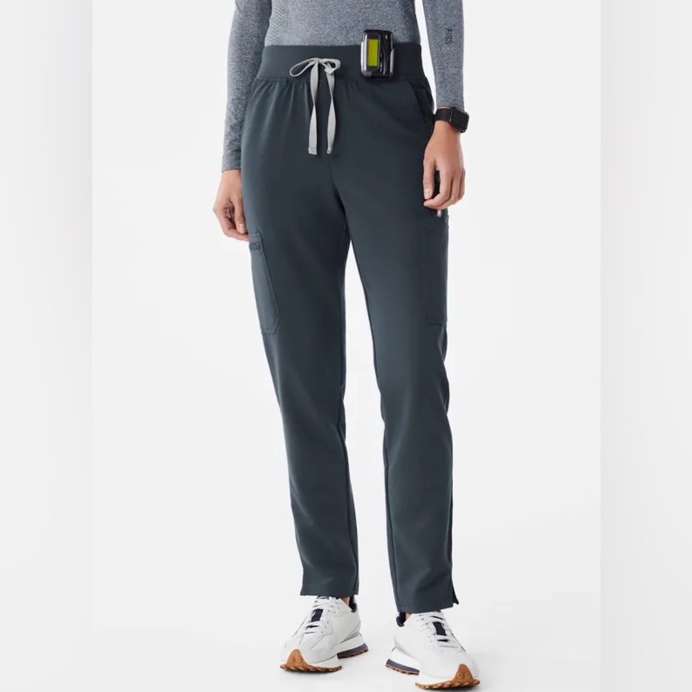 Figs Yola Skinny Scrub Pants in Dark Harbour Size Small Petite